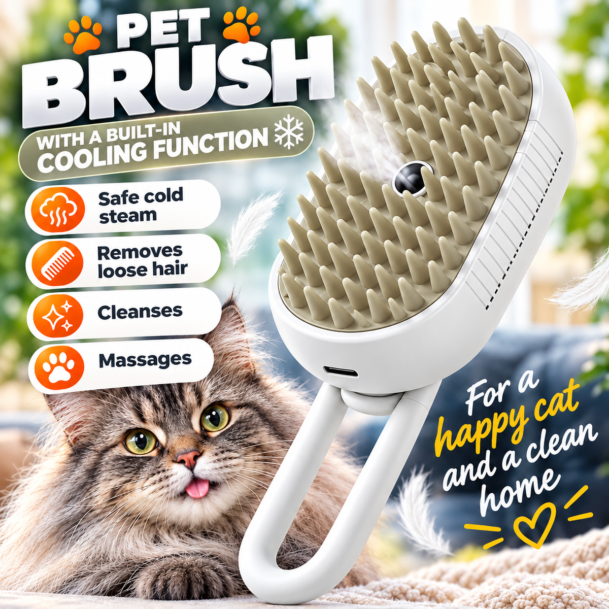 Pet hair removal brush™