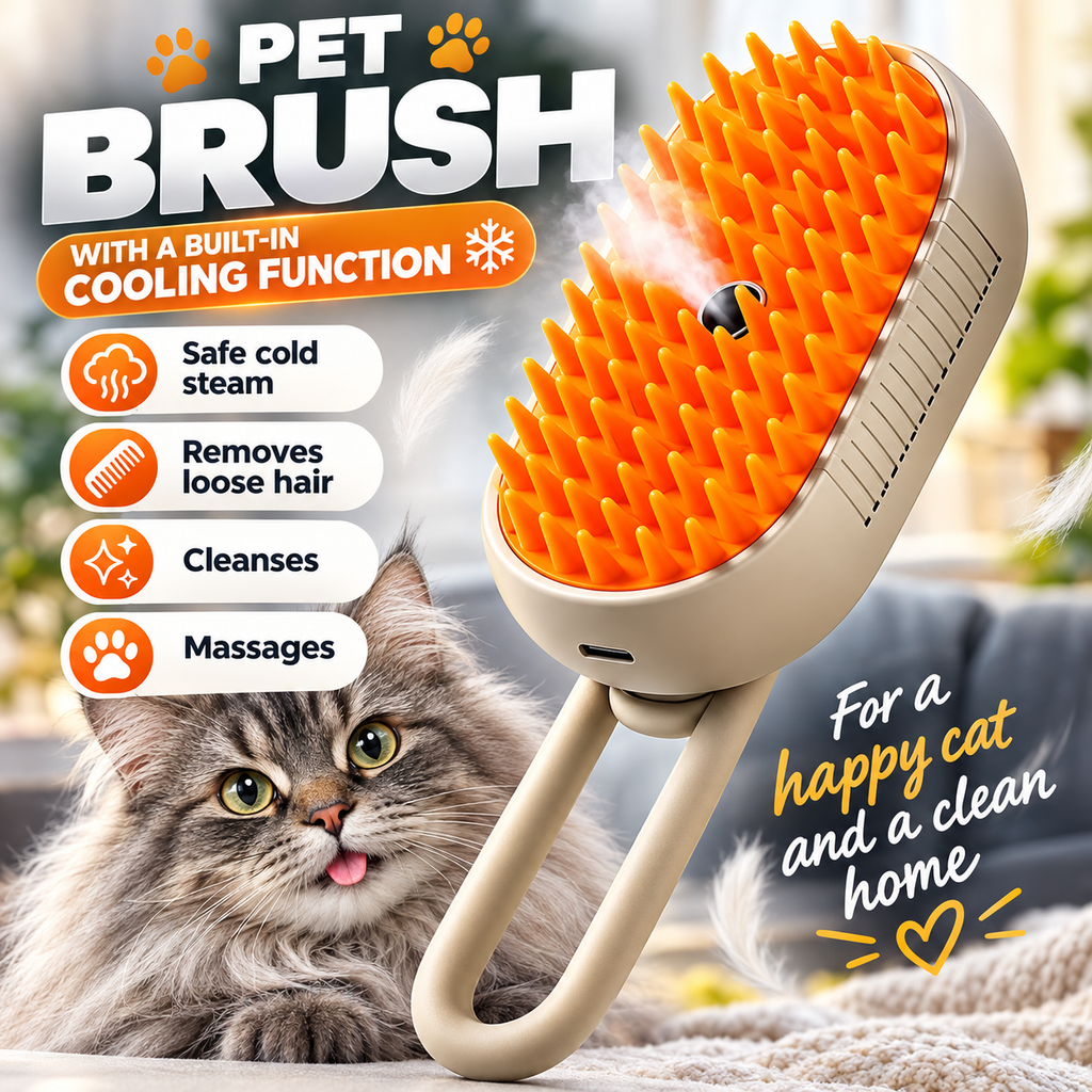 Pet hair removal brush™