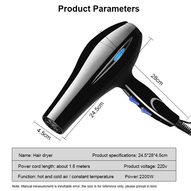 Hair Dryer 2200W Professional™
