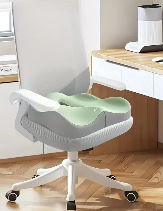 Memory Foam Seat Cushion - 3D Ergonomic Support™
