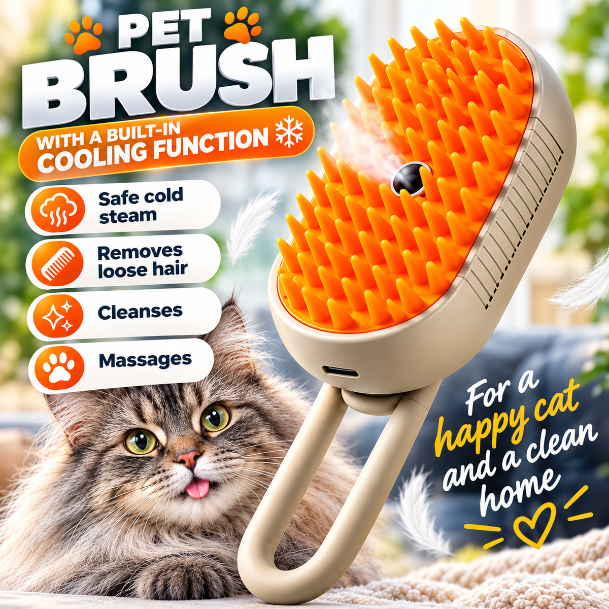Pet hair removal brush™